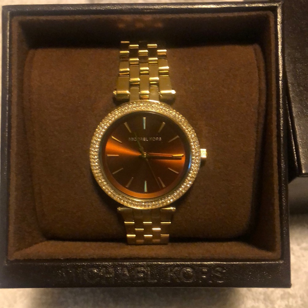Michael Kors watch gold tone